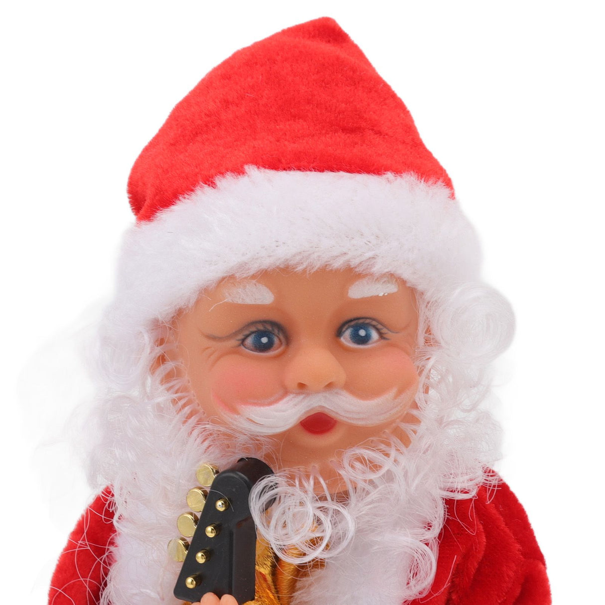 Electric Musical Dancing Christmas Old Man Interesting Hip Shaking Christmas Old Man Doll Decoration Gifts Guitar