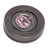Fidget Spinning Toy Evil Pumpkin Round Lightweight Stress Relieving EDC Desk Toy for Office - 45-Degree Angle