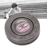 Fidget Spinning Toy Evil Pumpkin Round Lightweight Stress Relieving EDC Desk Toy for Office