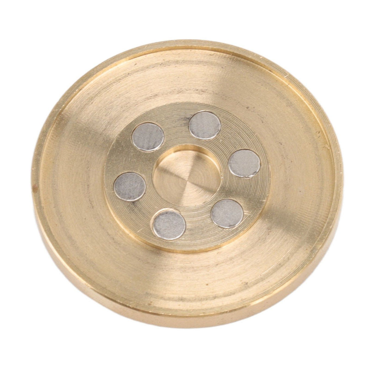 Magnetic Push Slider Stress Relief Round Portable EDC Push Slider Decompression Toy