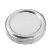 Magnetic Push Slider Mini Push Coin Clickers Aluminum Alloy Rotating Fingertip Stress Relief Toys for 14 Years Above Silver