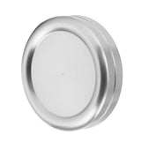 Magnetic Push Slider Mini Push Coin Clickers Aluminum Alloy Rotating Fingertip Stress Relief Toys for 14 Years Above Silver