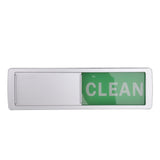 Dishwasher Magnet Easy To Read Clean Dirty Sign Indicator for Dishwasher With Double Sided Adhesive Tape Silver (Red and Green)