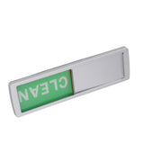 Dishwasher Magnet Easy To Read Clean Dirty Sign Indicator for Dishwasher With Double Sided Adhesive Tape Silver (Red and Green)