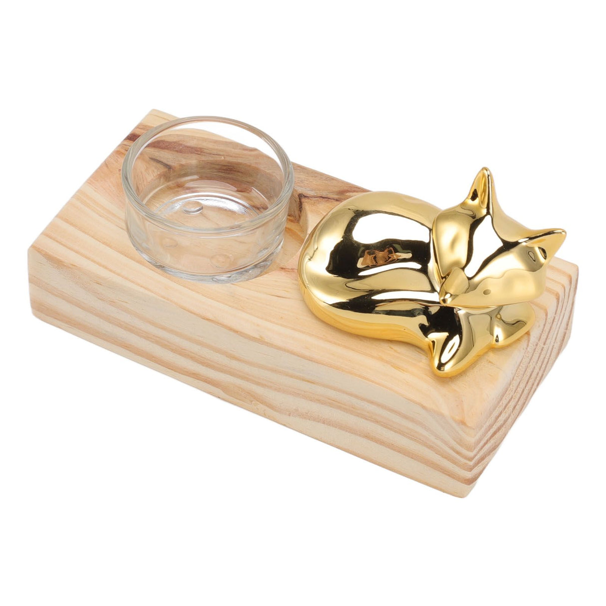 Candle Holder Decor Nordic Wooden Ceramic Glass Household Party Bedroom Ornament Gift