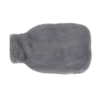 2000ML Hot Water Jug Bag Rubber Double Sided Hand Inserted Large Explosionproof Hot Water Pack for Home Back Pain Dark Gray