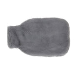 2000ML Hot Water Jug Bag Rubber Double Sided Hand Inserted Large Explosionproof Hot Water Pack for Home Back Pain Dark Gray - Side View