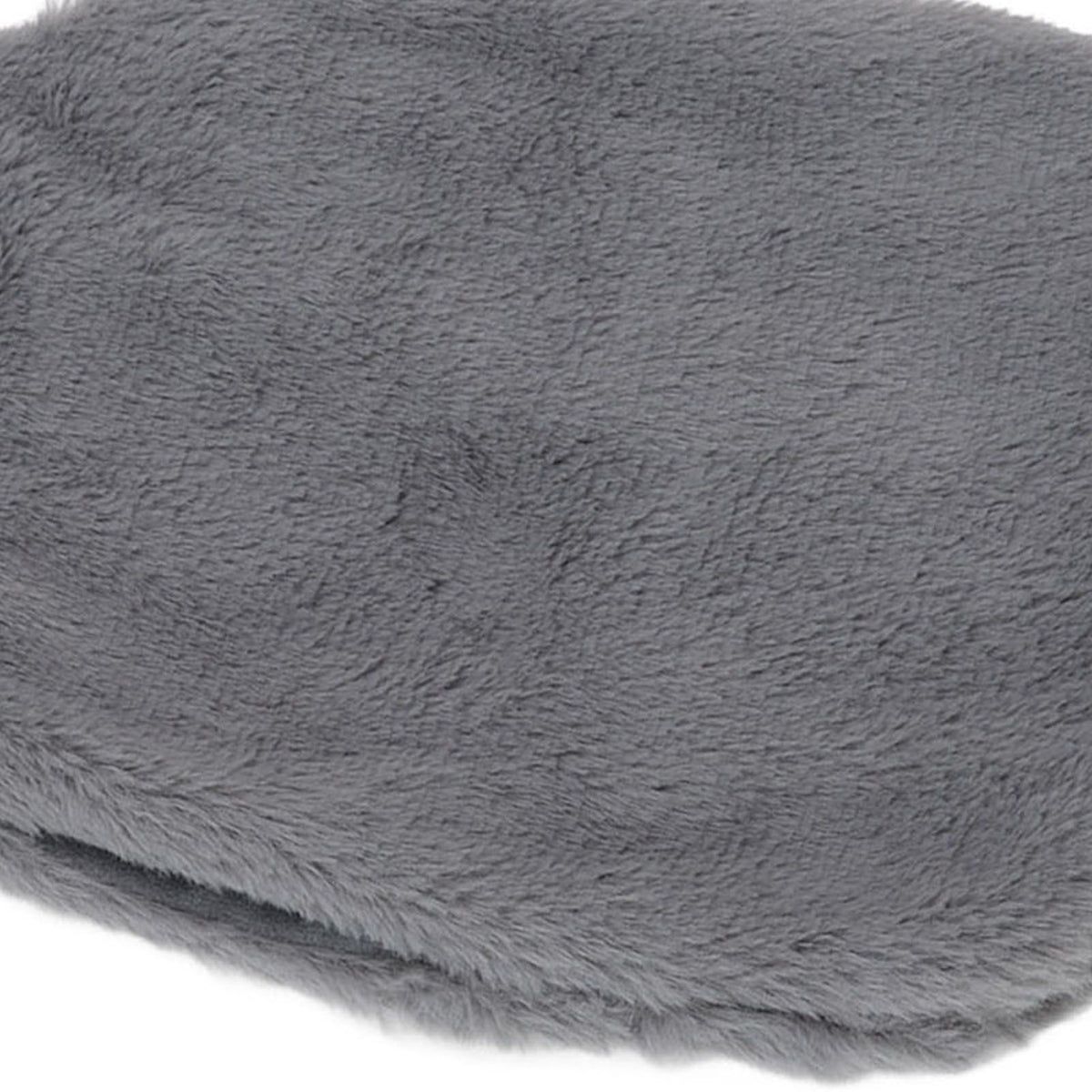 2000ML Hot Water Jug Bag Rubber Double Sided Hand Inserted Large Explosionproof Hot Water Pack for Home Back Pain Dark Gray