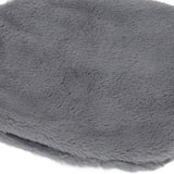 2000ML Hot Water Jug Bag Rubber Double Sided Hand Inserted Large Explosionproof Hot Water Pack for Home Back Pain Dark Gray