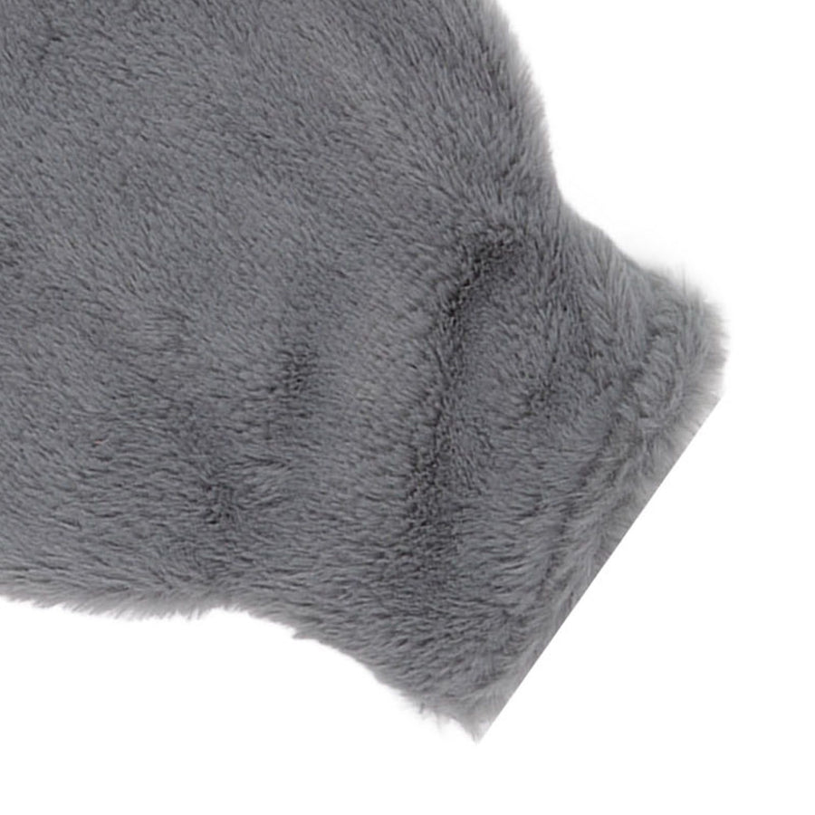 2000ML Hot Water Jug Bag Rubber Double Sided Hand Inserted Large Explosionproof Hot Water Pack for Home Back Pain Dark Gray