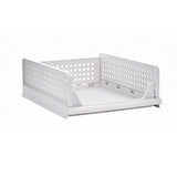 Wardrobe Foldable Storage Basket Layered Divider Drawer Rack Stackable Clothes Organizing Basket 33x43x14cm/13.0x16.9x5.5in
