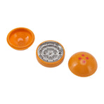 Spice Grinder 3 Layers Filter Zinc Alloy 55mm Ball Shap Strong Teeth Magnetic Connection Spice Crusher Hand Muller