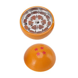 Spice Grinder 3 Layers Filter Zinc Alloy 55mm Ball Shap Strong Teeth Magnetic Connection Spice Crusher Hand Muller - 45-Degree Angle