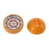 Spice Grinder 3 Layers Filter Zinc Alloy 55mm Ball Shap Strong Teeth Magnetic Connection Spice Crusher Hand Muller - Low Angle