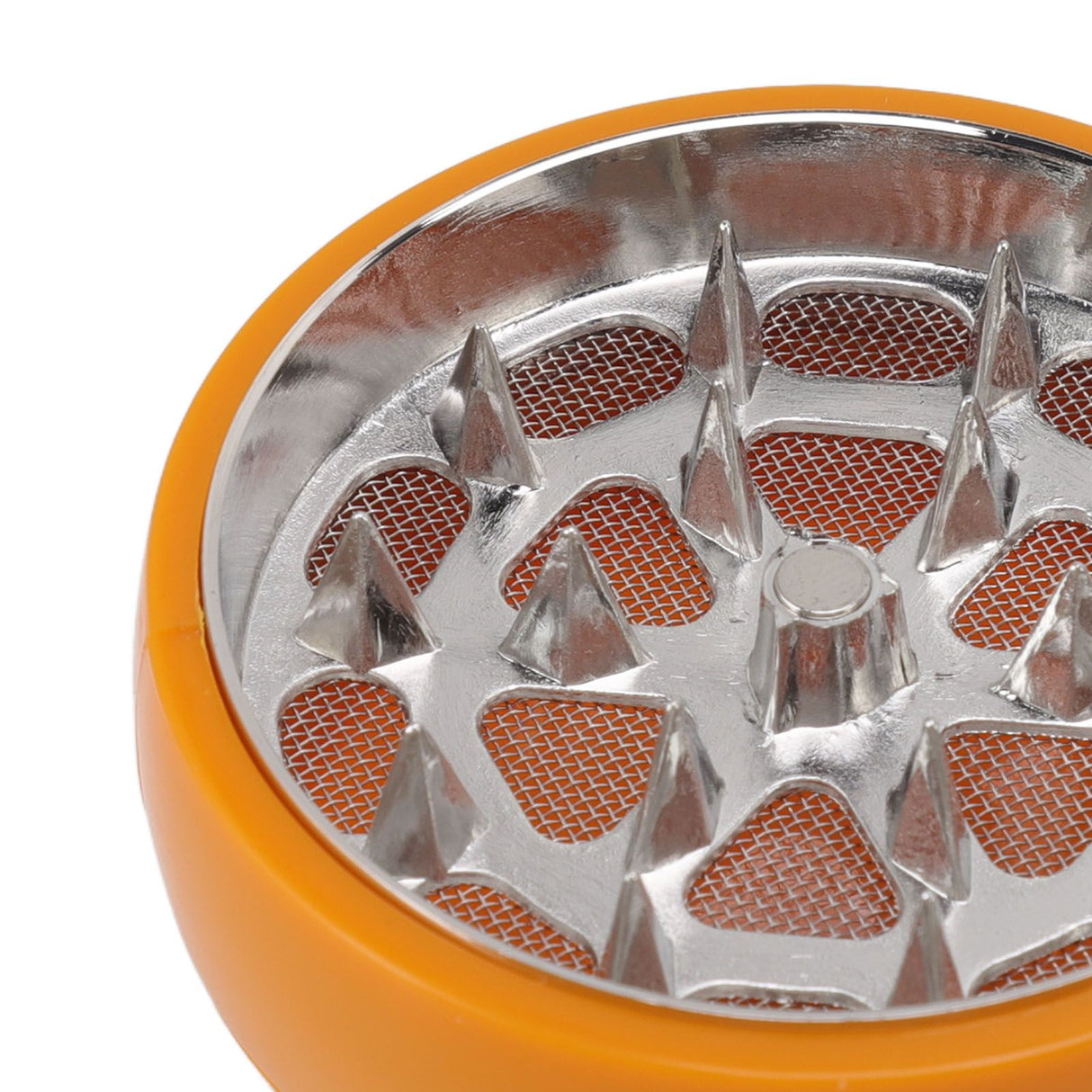 Spice Grinder 3 Layers Filter Zinc Alloy 55mm Ball Shap Strong Teeth Magnetic Connection Spice Crusher Hand Muller