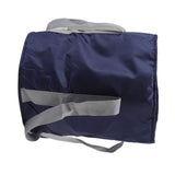 Foldable Foot Tub Polyester Double Layer Collapsible Camping Bucket with Storage Bag for Outdoor Navy Blue - Extra Image