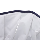 Foldable Foot Tub Polyester Double Layer Collapsible Camping Bucket with Storage Bag for Outdoor Navy Blue