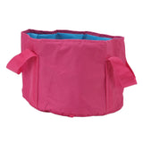 Collapsible Camping Bucket Multifunctional Portable Double Layer Foldable Water Container for Fishing Foot Soaking - Side View