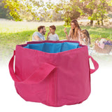 Collapsible Camping Bucket Multifunctional Portable Double Layer Foldable Water Container for Fishing Foot Soaking - Extra Image