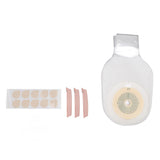 10pcs Colostomy Bags Double Layer Glue One Piece Molding Drainable Pouches for Ostomy Ileostomy Stoma Care 25mm to 60mm