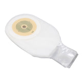 10pcs Colostomy Bags Double Layer Glue One Piece Molding Drainable Pouches for Ostomy Ileostomy Stoma Care 25mm to 60mm - Top-Down View