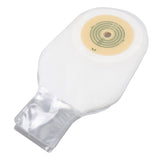 10pcs Colostomy Bags Double Layer Glue One Piece Molding Drainable Pouches for Ostomy Ileostomy Stoma Care 25mm to 60mm