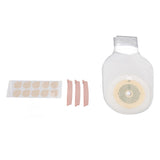 10pcs Colostomy Bags Double Layer Glue One Piece Molding Drainable Pouches for Ostomy Ileostomy Stoma Care 25mm to 60mm