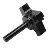 CNC Spoilboard Surfacing Router Bit Slab Flattening Planing Edge Treatment Grooving 4 Flute T Type - 45-Degree Angle