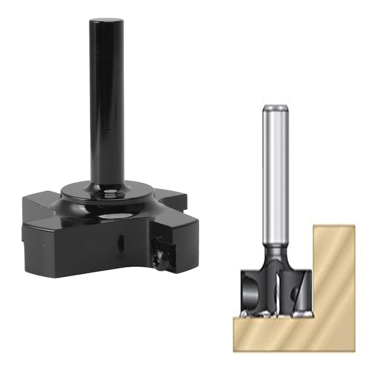 CNC Spoilboard Surfacing Router Bit Slab Flattening Planing Edge Treatment Grooving 4 Flute T Type