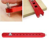 Woodworking Circle Ruler Aluminium Alloy Adjustable Woodworking Circular Drawing Tool for Carpenter Tool - Extra Image
