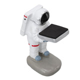 Watch Display Stand Resin Cute Figure Model Modern Multifunctional Watch Holder Rack for Jewelry Necklace Bracelet Astronaut S - Top-Down View