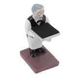 Watch Display Stand Resin Cute Figure Model Modern Multifunctional Watch Holder Rack for Jewelry Necklace Bracelet Old Housekeeper S - Close-Up Angle