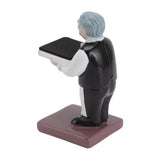 Watch Display Stand Resin Cute Figure Model Modern Multifunctional Watch Holder Rack for Jewelry Necklace Bracelet Old Housekeeper S - Extra Image