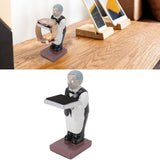 Watch Display Stand Resin Cute Figure Model Modern Multifunctional Watch Holder Rack for Jewelry Necklace Bracelet Old Housekeeper L