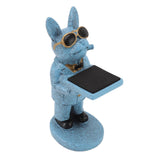 Resin Watch Stand Handmade Figurine Model Decorative Watch Display Stand for Home L Lucky Dog - Front View