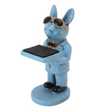 Resin Watch Stand Handmade Figurine Model Decorative Watch Display Stand for Home L Lucky Dog - Rear View