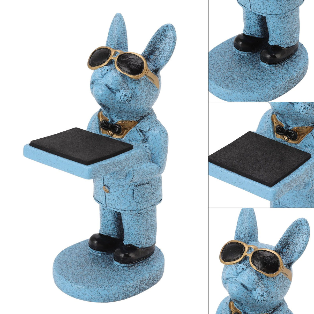 Resin Watch Stand Handmade Figurine Model Decorative Watch Display Stand for Home L Lucky Dog