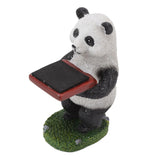 Resin Watch Stand Handmade Figurine Model Decorative Watch Display Stand for Home Panda - Front View