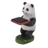 Resin Watch Stand Handmade Figurine Model Decorative Watch Display Stand for Home Panda - 45-Degree Angle