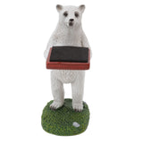 Resin Watch Stand Handmade Figurine Model Decorative Watch Display Stand for Home Polar Bear