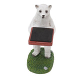 Resin Watch Stand Handmade Figurine Model Decorative Watch Display Stand for Home Polar Bear
