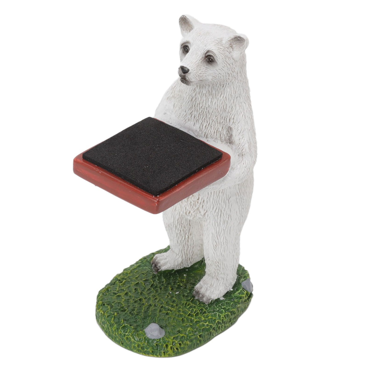 Resin Watch Stand Handmade Figurine Model Decorative Watch Display Stand for Home Polar Bear