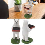 Resin Watch Stand Handmade Figurine Model Decorative Watch Display Stand for Home Polar Bear - Extra Image