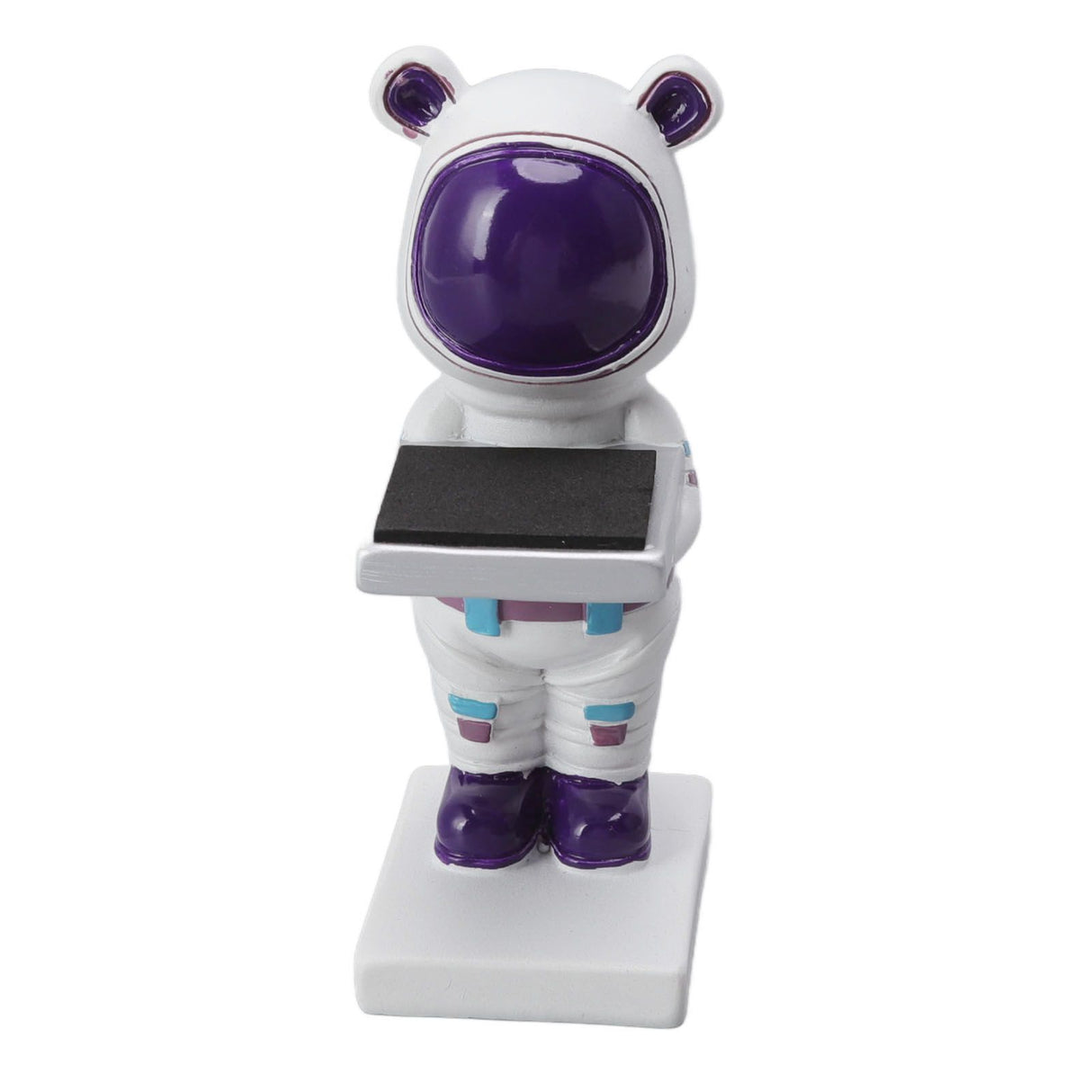 Resin Watch Stand Handmade Figurine Model Decorative Watch Display Stand for Home White Bear
