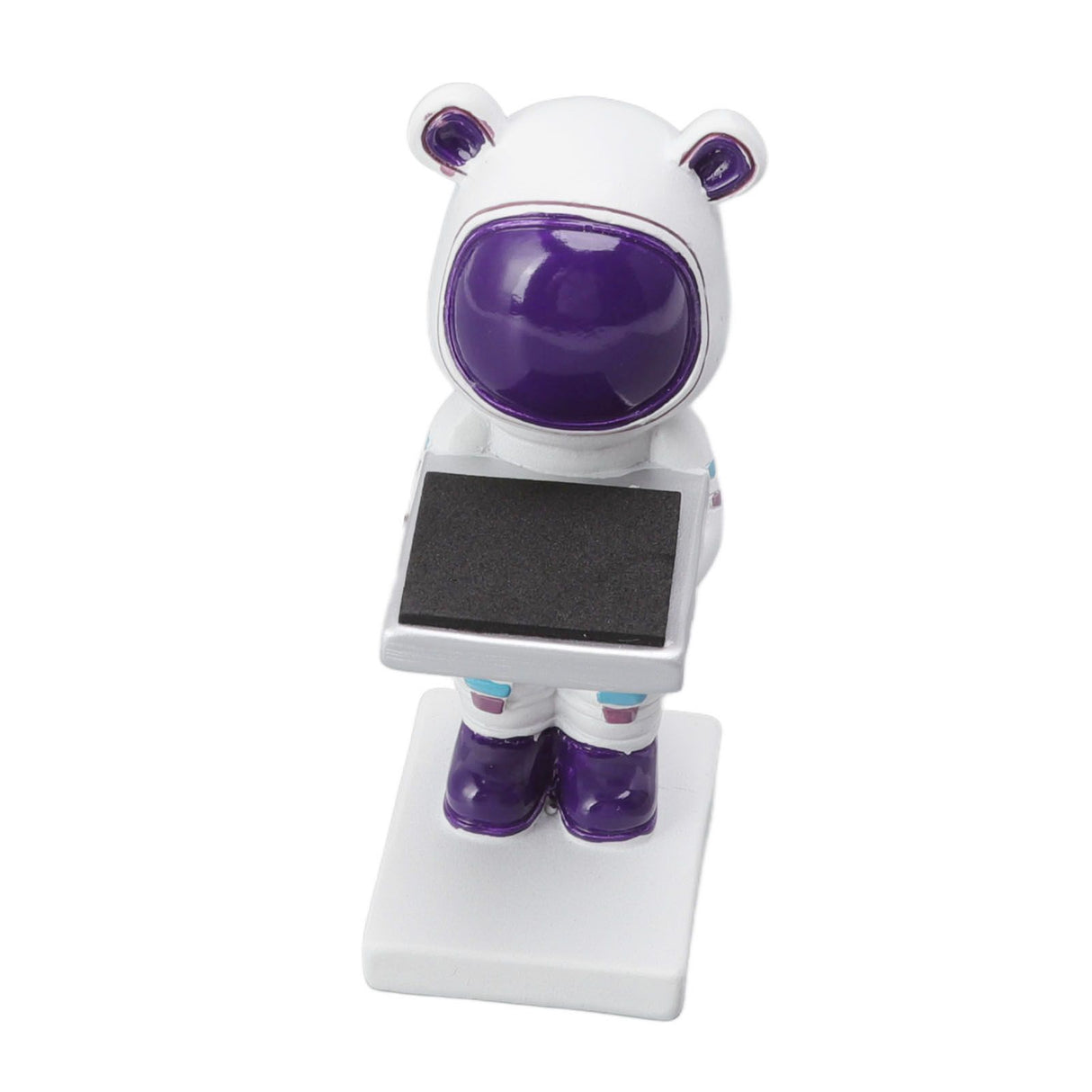 Resin Watch Stand Handmade Figurine Model Decorative Watch Display Stand for Home White Bear