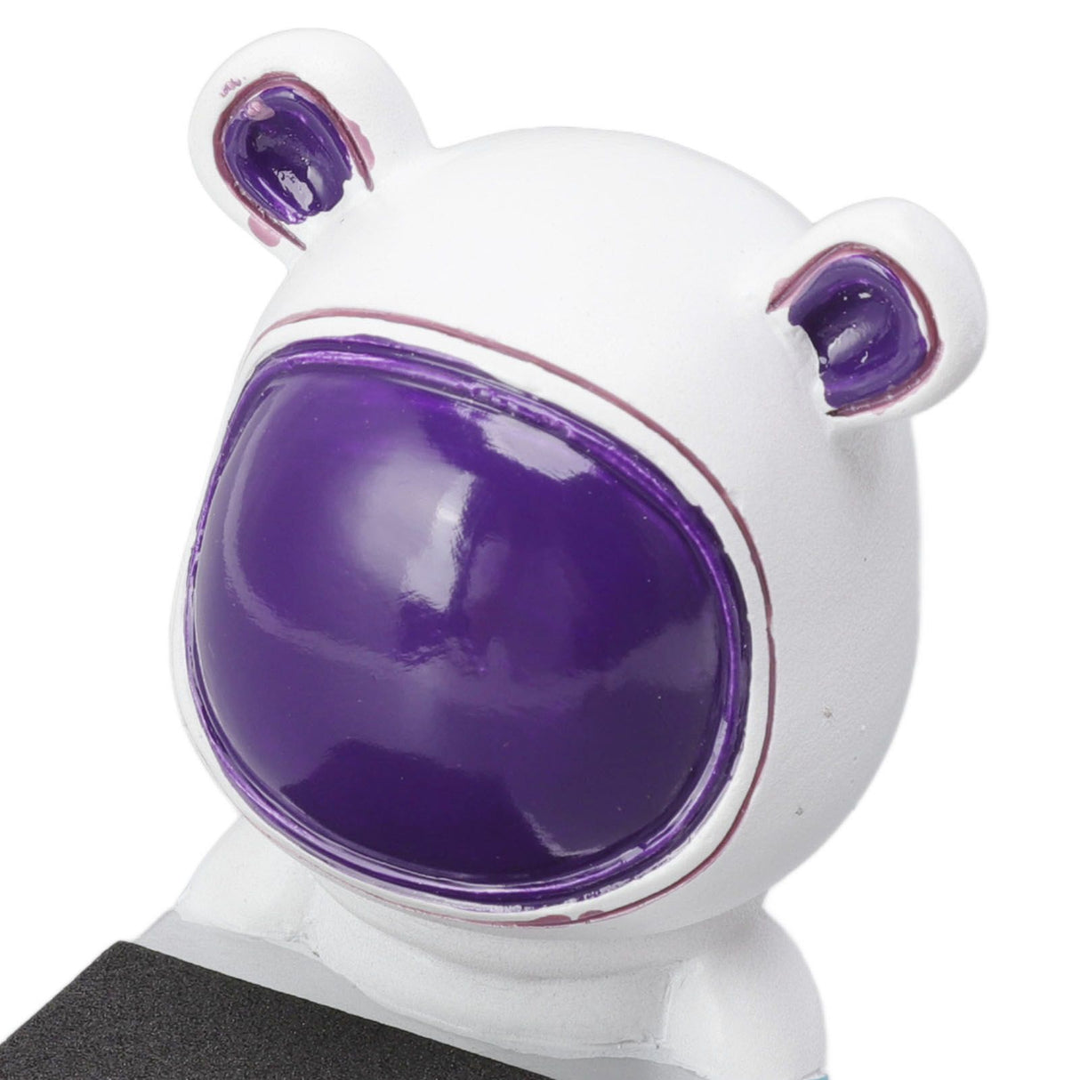 Resin Watch Stand Handmade Figurine Model Decorative Watch Display Stand for Home White Bear