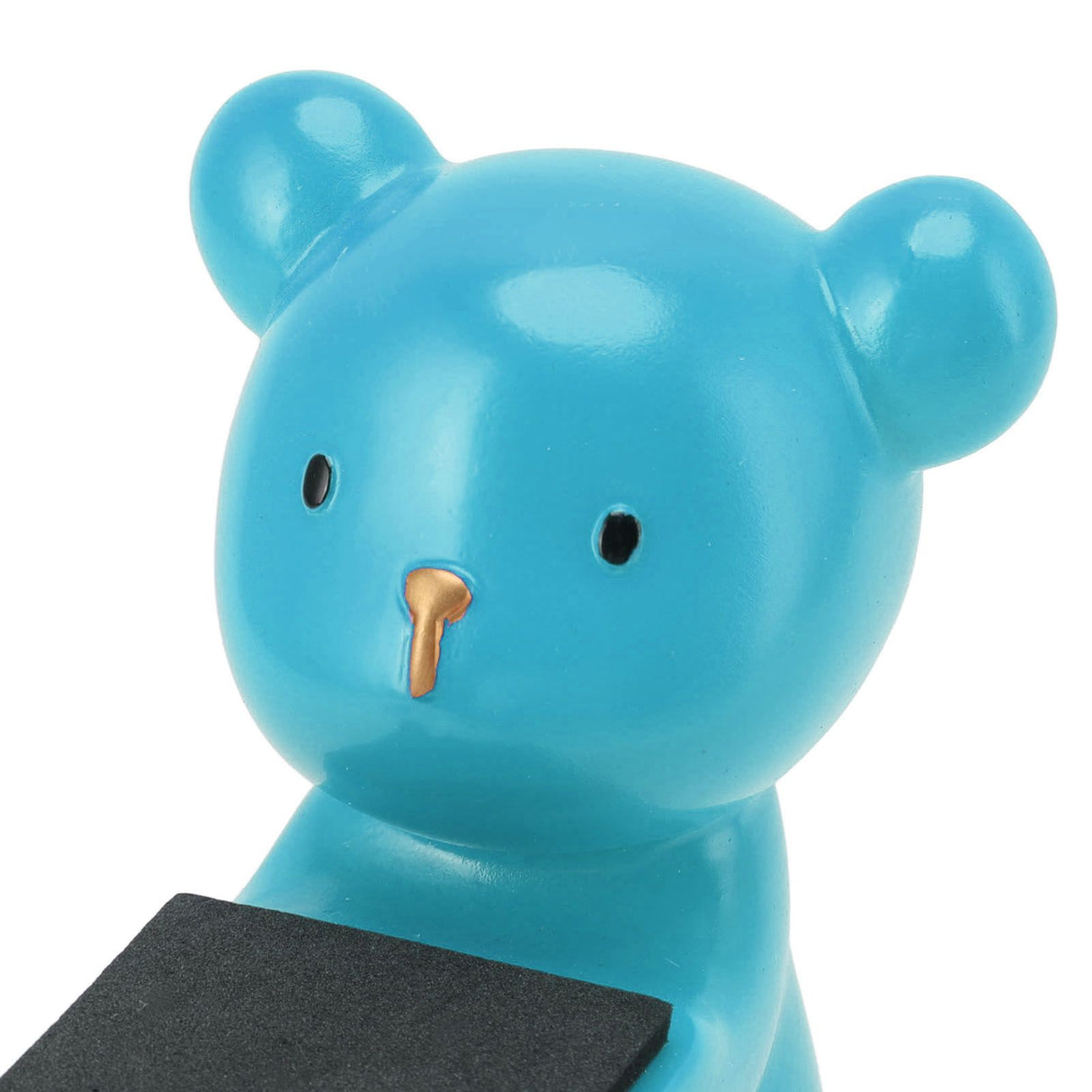 Bear Watch Stand Handcrafted Three Dimensional Modern Style Resin Watch Display Stand for Home Office Blue