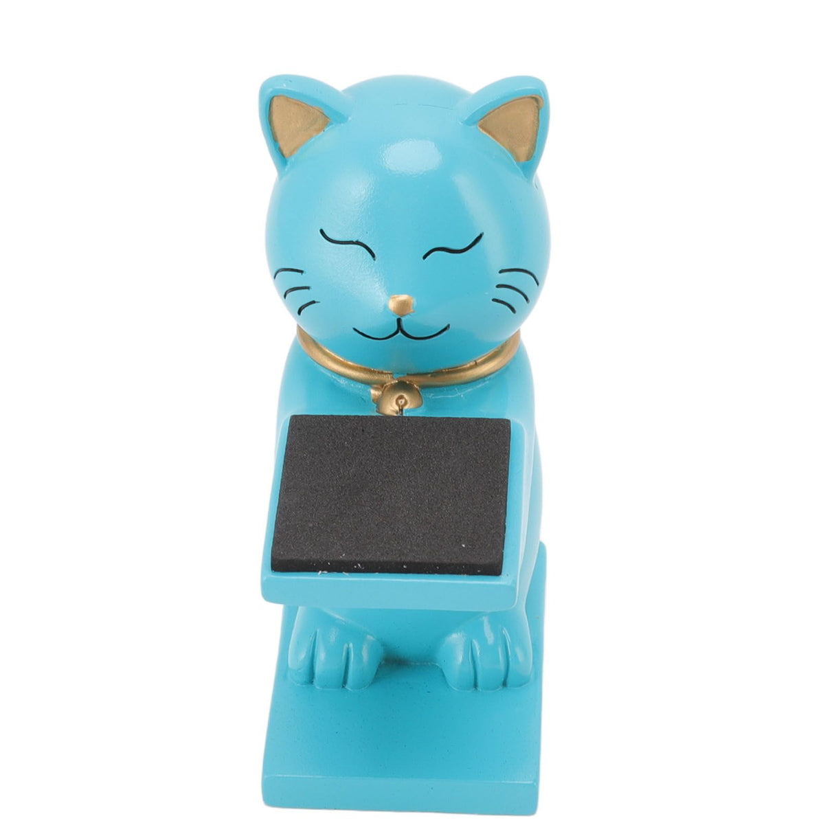 Watch Display Stand Cat Figurine Resin Watch Holder Decoration Storage Rack for Jewelry Bracelet Necklace Blue