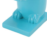 Watch Display Stand Cat Figurine Resin Watch Holder Decoration Storage Rack for Jewelry Bracelet Necklace Blue