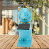 Watch Display Stand Cat Figurine Resin Watch Holder Decoration Storage Rack for Jewelry Bracelet Necklace Blue